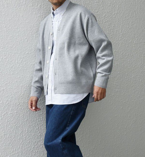 SHIPS any「SHIPS any: 〈手洗い可能〉 ハーフミラノリブ Vネック ニット カーディガン◇」|カーディガン|