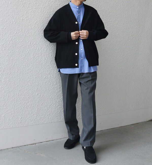 SHIPS any「SHIPS any: 〈手洗い可能〉 ハーフミラノリブ Vネック ニット カーディガン◇」|カーディガン|