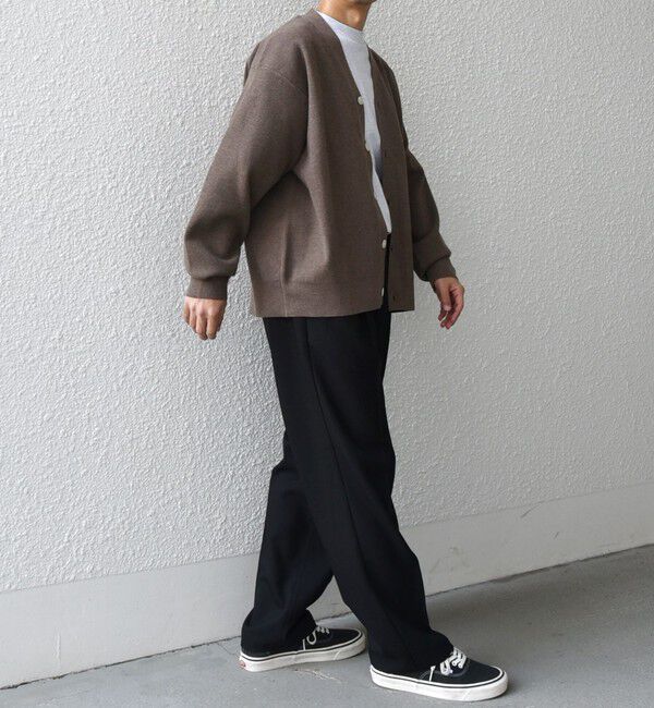 SHIPS any「SHIPS any: 〈手洗い可能〉 ハーフミラノリブ Vネック ニット カーディガン◇」|カーディガン|