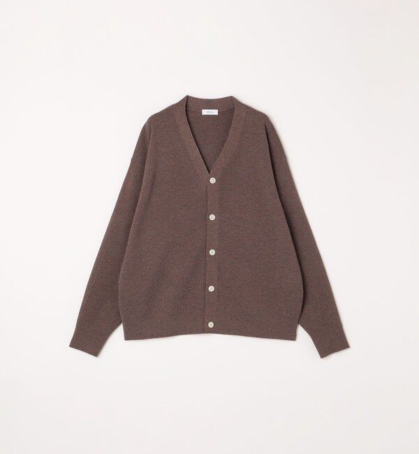 SHIPS any「SHIPS any: 〈手洗い可能〉 ハーフミラノリブ Vネック ニット カーディガン◇」|カーディガン|