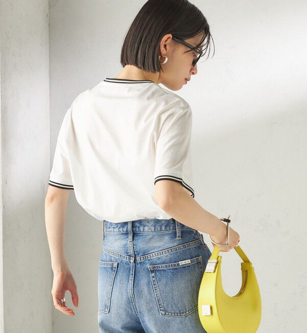 SHIPS for women「《一部追加予約》FRED PERRY:M1588 TWIN TIPPED TEE」|Tシャツ・カットソー|