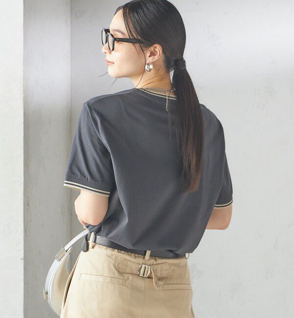 SHIPS for women「《一部追加予約》FRED PERRY:M1588 TWIN TIPPED TEE」|Tシャツ・カットソー|