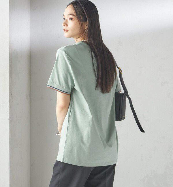 SHIPS for women「《一部追加予約》FRED PERRY:M1588 TWIN TIPPED TEE」|Tシャツ・カットソー|