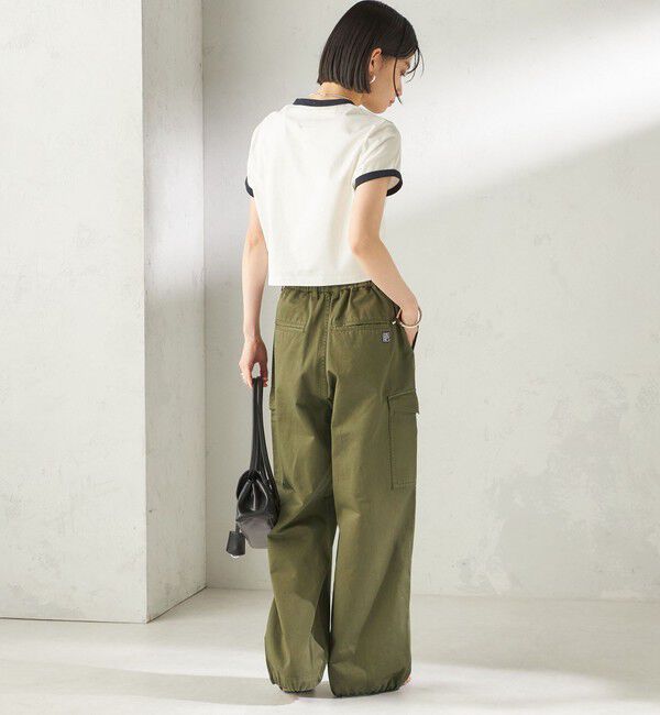 SHIPS for women「《一部追加予約》FRED PERRY:G9163 CROPPED RINGER TEE」|Tシャツ・カットソー|