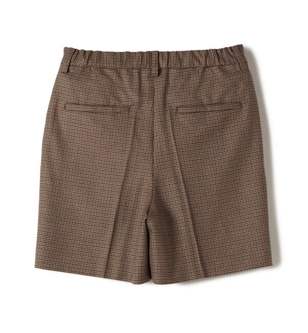 SHIPS for women「〈手洗い可能〉ウォッシャブル ウール チェック ハーフ パンツ」|その他|