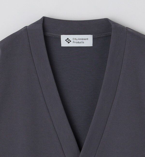 SHIPS「City Ambient Products: Wフェイス カノコ Vネック カーディガン」|カーディガン|