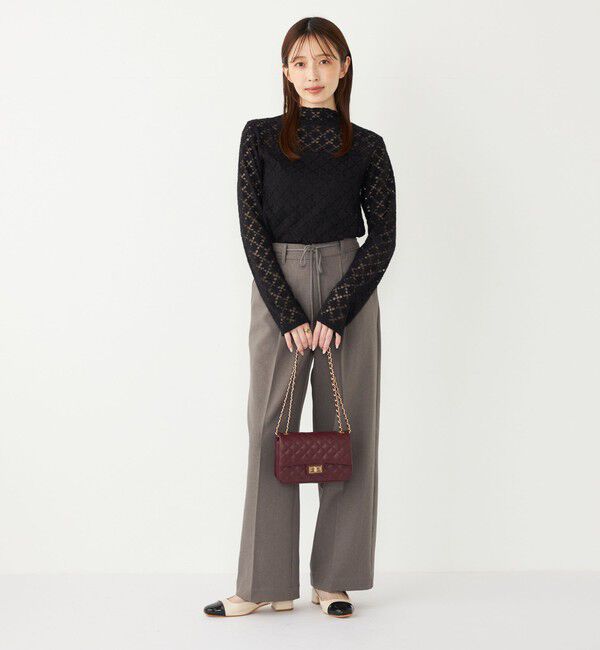 SHIPS Colors 「SHIPS Colors:〈手洗い可能〉ウールライクイージーワイドパンツ2（セットアップ対応可能）◇」|その他|