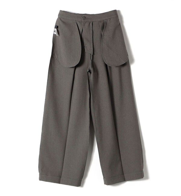 SHIPS Colors 「SHIPS Colors:〈手洗い可能〉ウールライクイージーワイドパンツ2（セットアップ対応可能）◇」|その他|