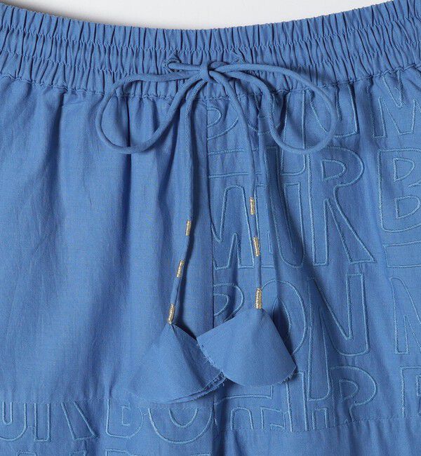 SHIPS any「bon_meur:〈洗濯機可能〉ロゴ エンブロイダリー パッチワーク ワイド パンツ」|その他|