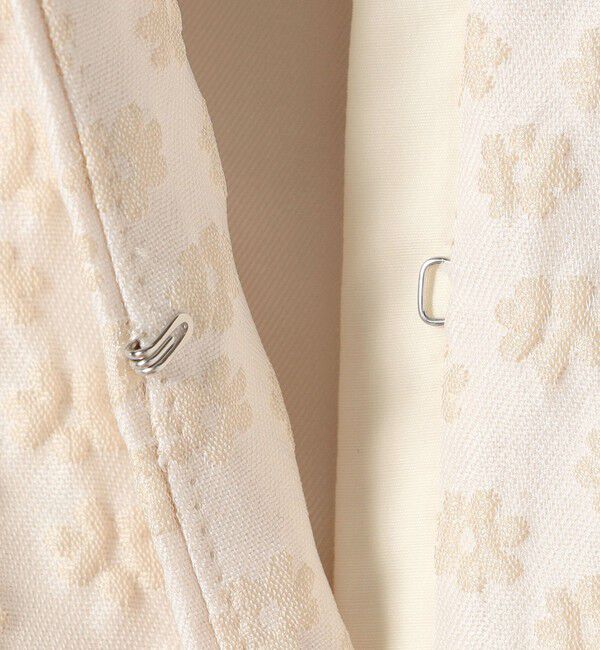 SHIPS for women「《予約》ミニ フラワー ジャカード ブルゾン（セレモニー対応可）」|ブルゾン・スタジャン|