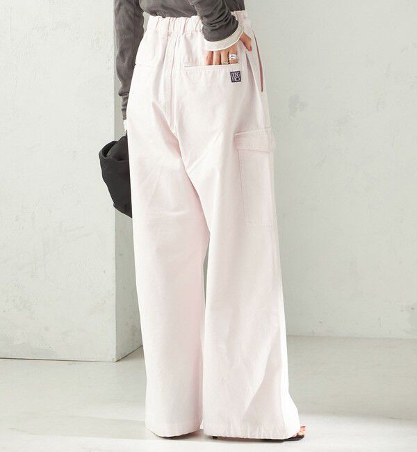 SHIPS for women「《予約》【SHIPS別注】GUNG HO:〈洗濯機可能〉パラシュート パンツ」|カーゴ|