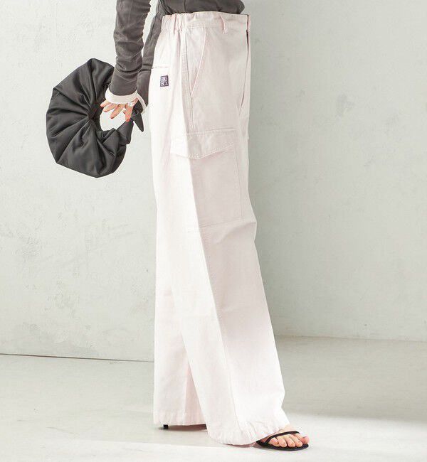 SHIPS for women「《予約》【SHIPS別注】GUNG HO:〈洗濯機可能〉パラシュート パンツ」|カーゴ|