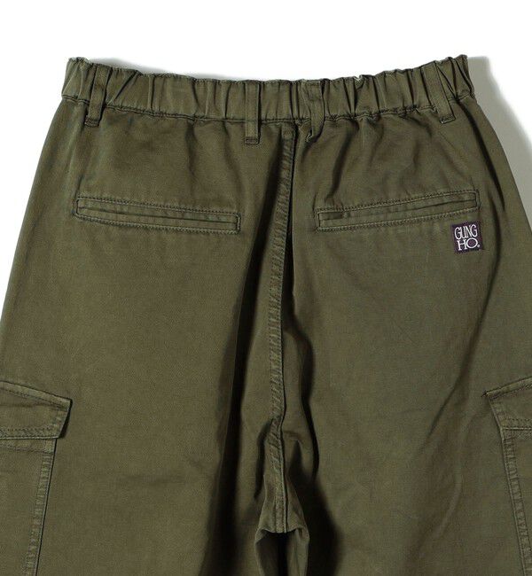 SHIPS for women「《予約》【SHIPS別注】GUNG HO:〈洗濯機可能〉パラシュート パンツ」|カーゴ|