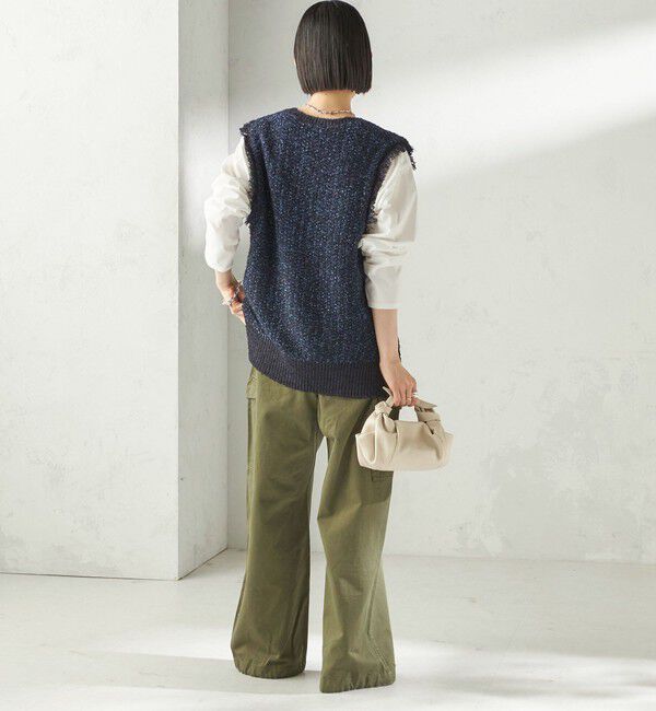 SHIPS for women「《予約》【SHIPS別注】GUNG HO:〈洗濯機可能〉パラシュート パンツ」|カーゴ|