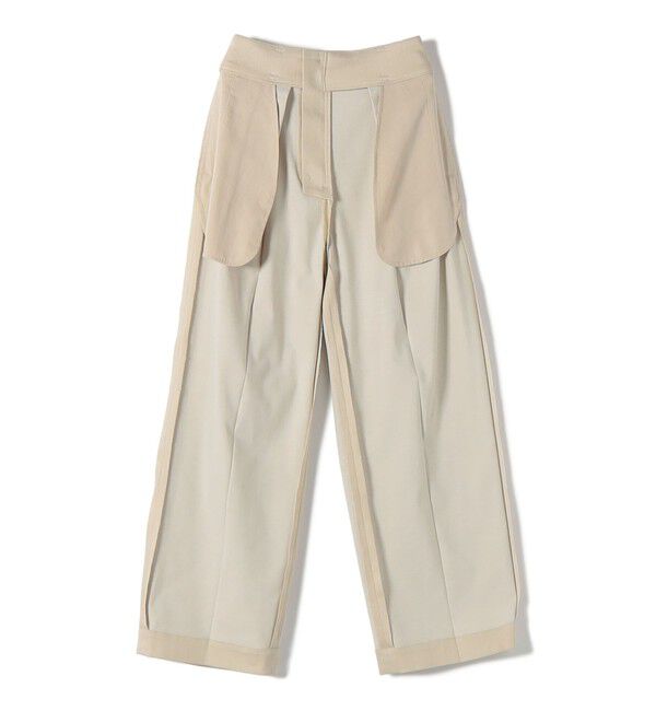 SHIPS for women「《予約》〈手洗い可能〉ヴィンテージ ライク デニム タック パンツ」|その他|