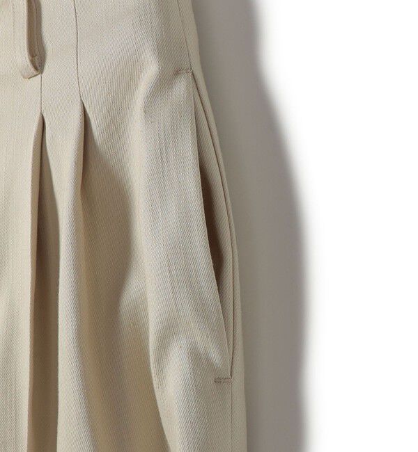 SHIPS for women「《予約》〈手洗い可能〉ヴィンテージ ライク デニム タック パンツ」|その他|