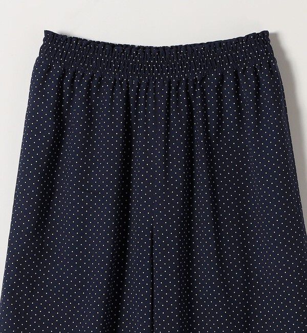 SHIPS any「《予約》SHIPS any:〈洗濯機可能〉ドット フリル ワイド イージー パンツ」|その他|