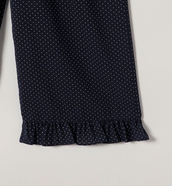 SHIPS any「《予約》SHIPS any:〈洗濯機可能〉ドット フリル ワイド イージー パンツ」|その他|