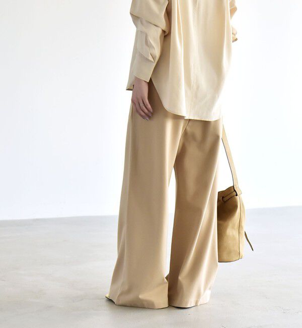 quaranciel「《予約》quaranciel:〈洗濯機可能〉ライト ポンチ ロゴ刺繍 スウェット パンツ」|その他|