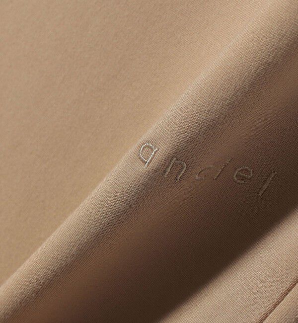 quaranciel「《予約》quaranciel:〈洗濯機可能〉ライト ポンチ ロゴ刺繍 スウェット パンツ」|その他|