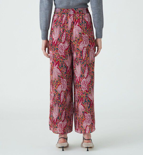 SOULEIADO「ポリエステルプリント プリーツパンツ」|その他|