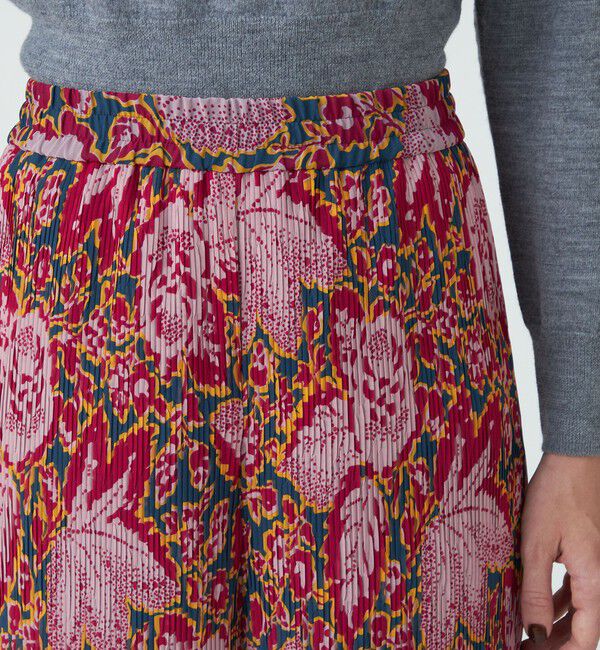 SOULEIADO「ポリエステルプリント プリーツパンツ」|その他|