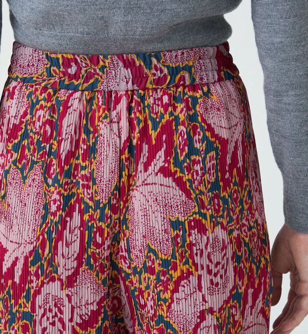 SOULEIADO「ポリエステルプリント プリーツパンツ」|その他|