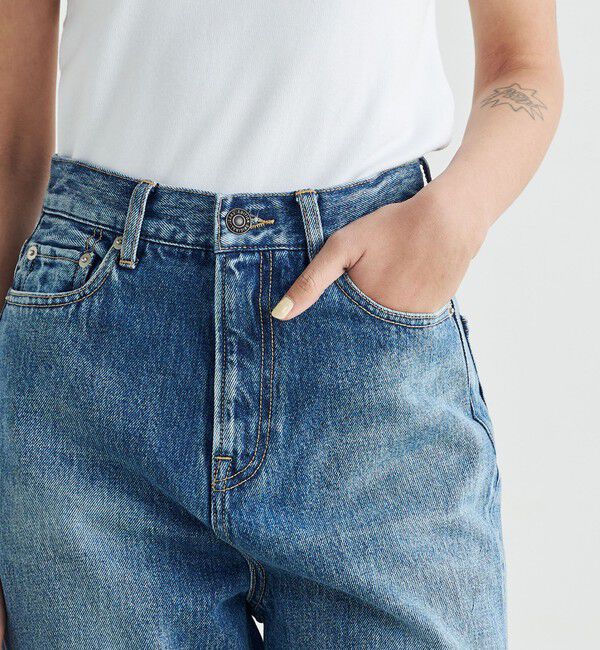 Edition「エッセンシャルデニム ストレートパンツ」|デニム|