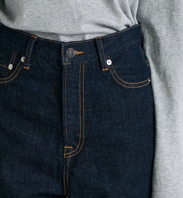 Edition「ワンウオッシュエッセンシャルデニム ストレートパンツ」|デニム|