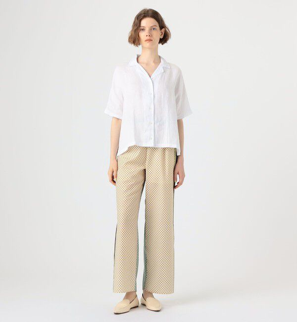 SOULEIADO「パネルプリント イージーストレートパンツ」|その他|