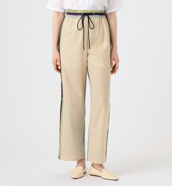 SOULEIADO「パネルプリント イージーストレートパンツ」|その他|