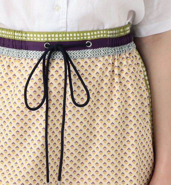 SOULEIADO「パネルプリント イージーストレートパンツ」|その他|