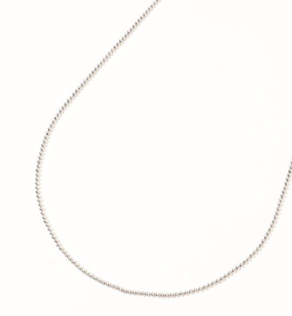 TOMORROWLAND GOODS「PHILIPPE AUDIBERT Stephens long シルバーネックレス」|ネックレス|