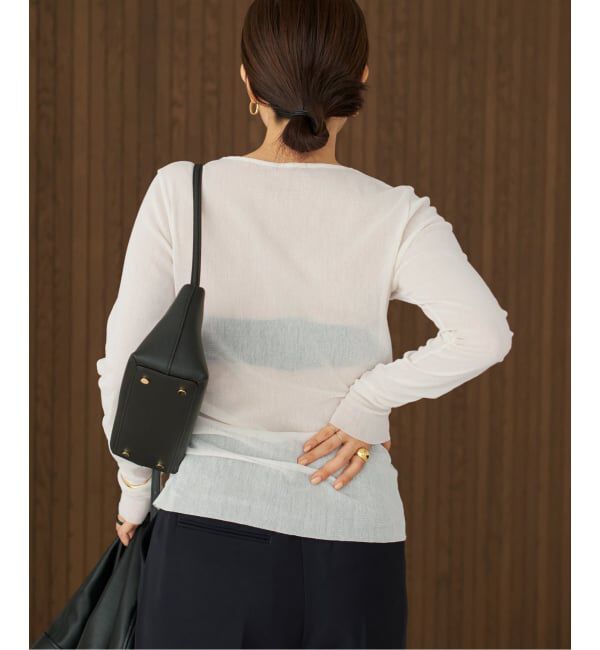 Plage「《追加》Mesh Sheer ロンT 5」|Tシャツ・カットソー|