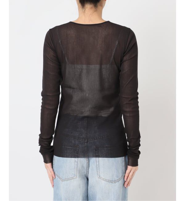 Plage「《追加》Mesh Sheer ロンT 5」|Tシャツ・カットソー|