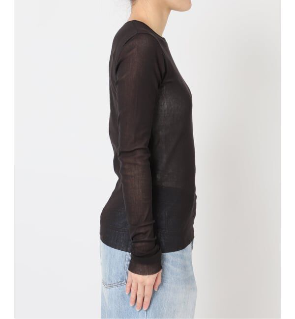 Plage「《追加》Mesh Sheer ロンT 5」|Tシャツ・カットソー|