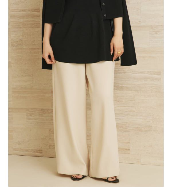 Plage「washable minimal flare パンツ」|その他|ホワイト