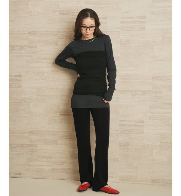 Plage「《追加予約》18G スムース パンツ 3」|その他|