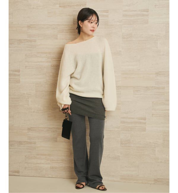 Plage「《追加予約》18G スムース パンツ 3」|その他|