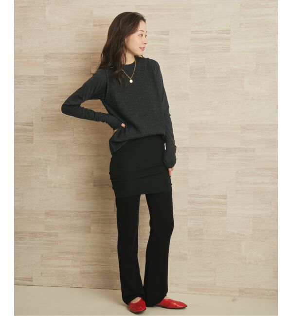 Plage「《追加予約》18G スムース パンツ 3」|その他|