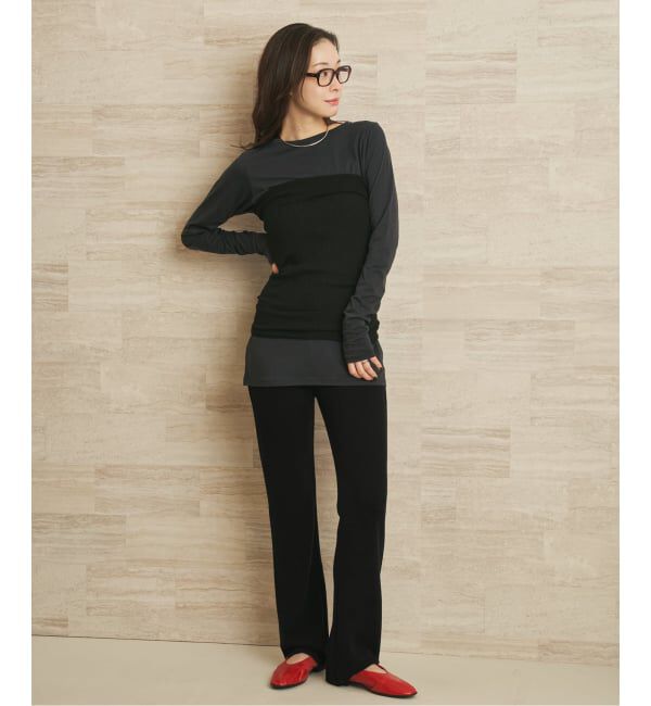 Plage「《追加予約》18G スムース パンツ 3」|その他|