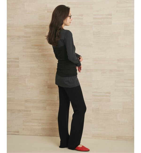 Plage「《追加予約》18G スムース パンツ 3」|その他|