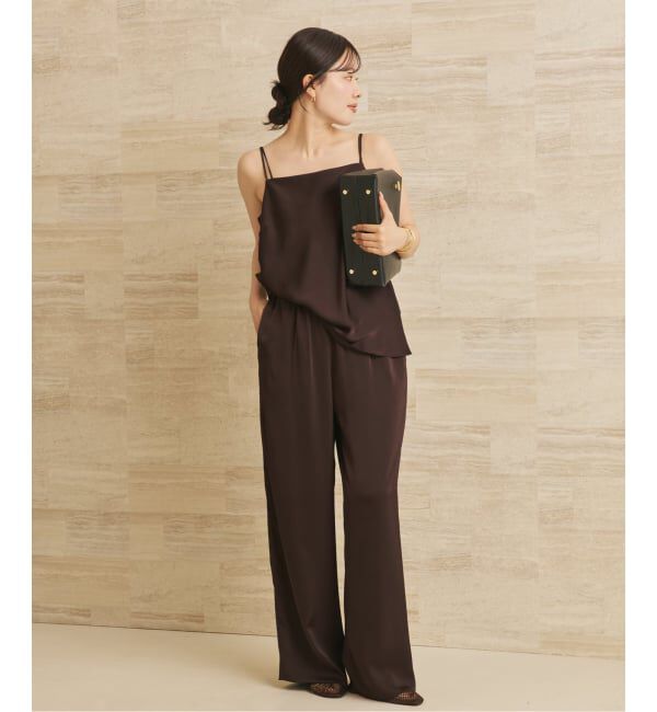 Plage「《追加予約》dull satin relax パンツ」|その他|