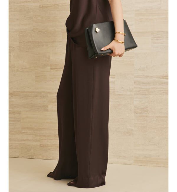 Plage「《追加予約》dull satin relax パンツ」|その他|