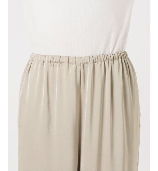 Plage「《追加予約》dull satin relax パンツ」|その他|
