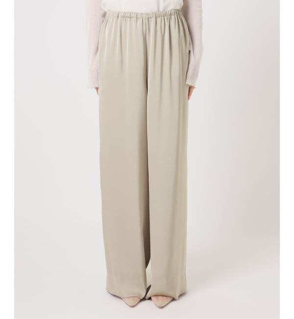 Plage「《追加予約》dull satin relax パンツ」|その他|