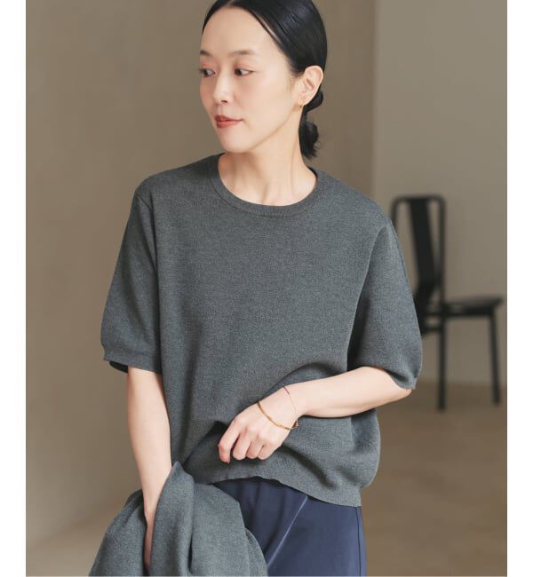 Plage「《WEB限定追加予約》compact プルオーバー 2」|ニット・セーター|