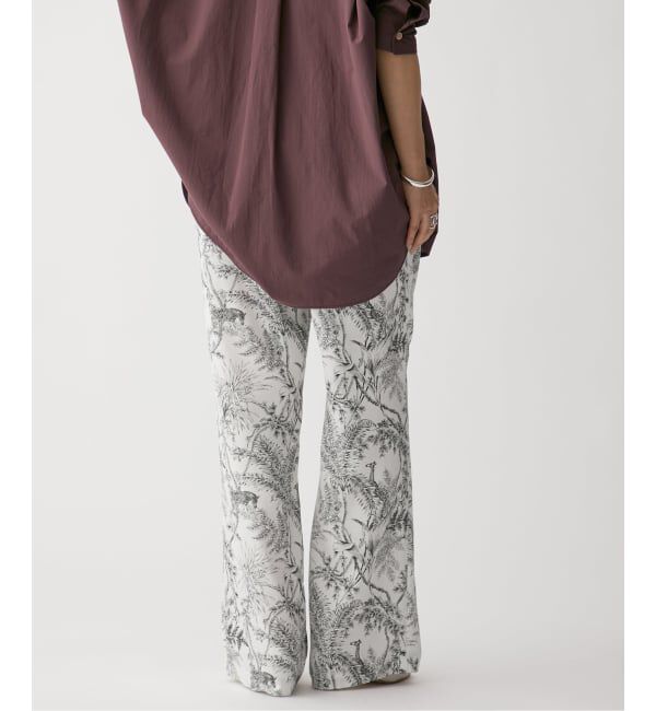 VERMEIL par iena「サテンプリントイージーパンツ」|その他|