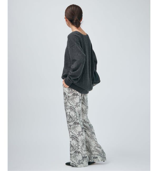 VERMEIL par iena「サテンプリントイージーパンツ」|その他|