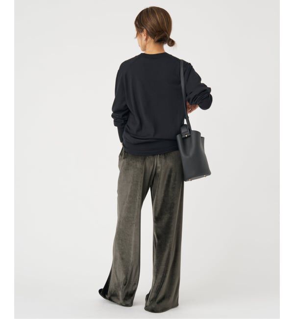 IENA「ベロアイージーパンツ」|その他|